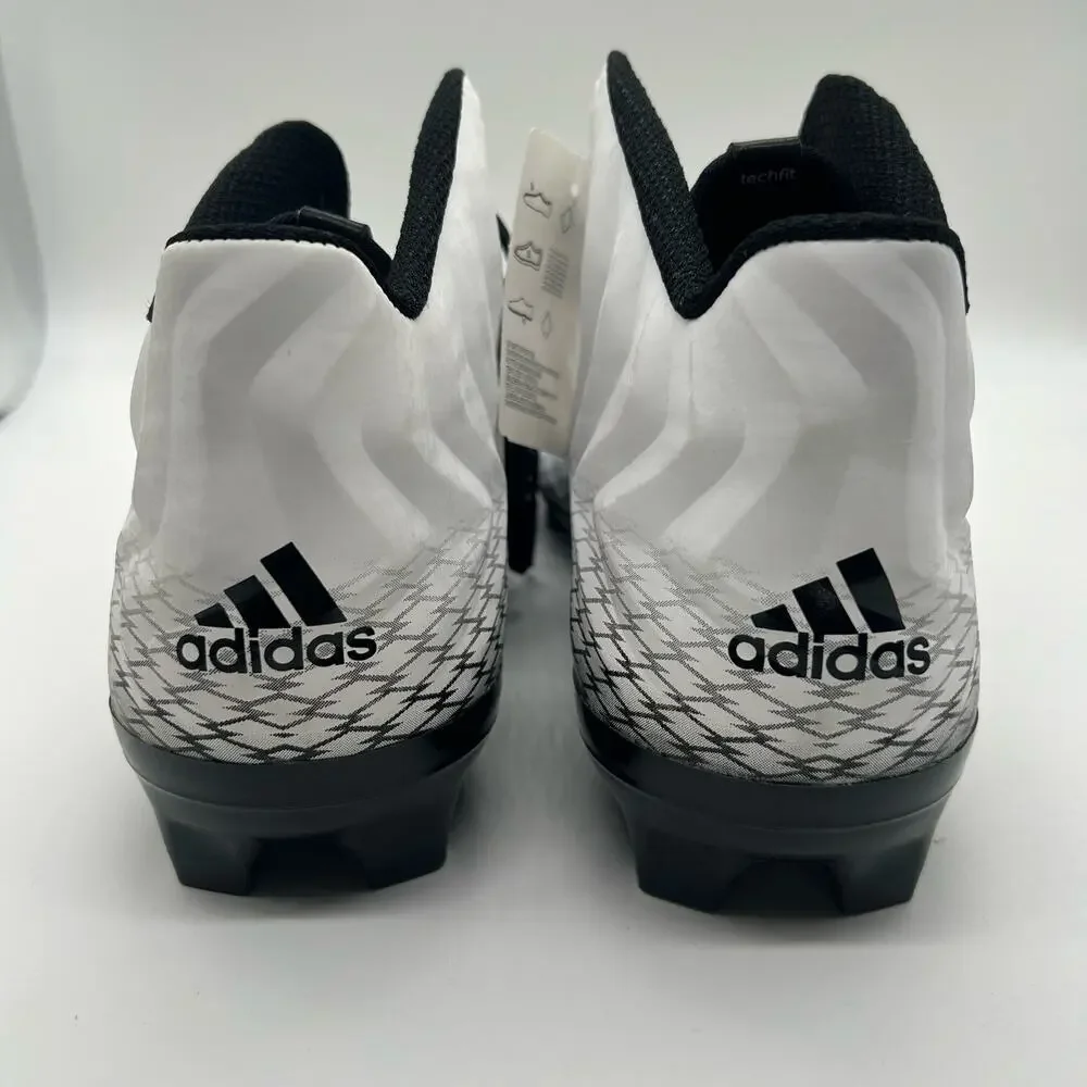 Adidas‎ Shoes Mens 14 White Crazy Quick Mid Performance Football Cleats NEW